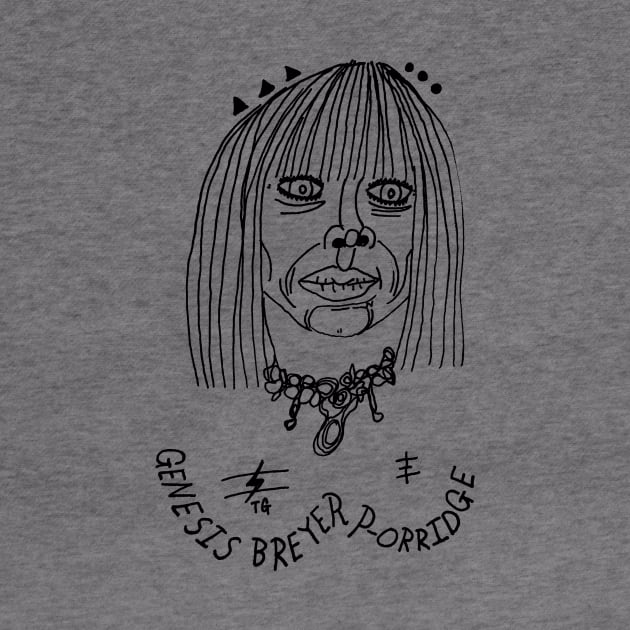 Genesis Breyer P-Orridge Industrial Icon Tribute by MacSquiddles